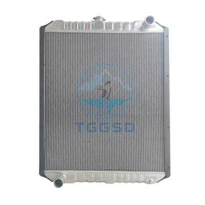 China Machinery Repair Shops High Performance SK200-5 YN05P00010S001 Aluminum Excavator Radiator Water Tank for sale