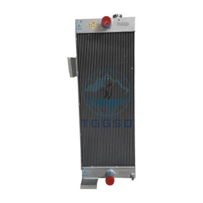 China Cooling machinery repair shops original and OEM engine parts XE265 excavator radiator water tank hot sale for sale