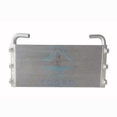 China Construction Machine Competitive Price 4650353 Excavator Hydraulic Oil Cooler Radiator Water Tank for sale