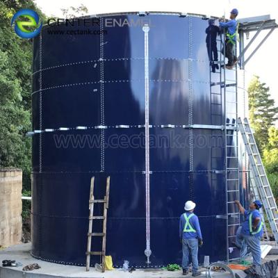 China food & High Quality Beverage Plant Vitrium Bolted Glass-Fused-To-Steel Agricultural Waste Treatment Storage Tank for sale