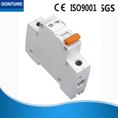 China Two Pole Thermal Magnetic Circuit Breaker , Type C Micro Circuit Breaker for sale