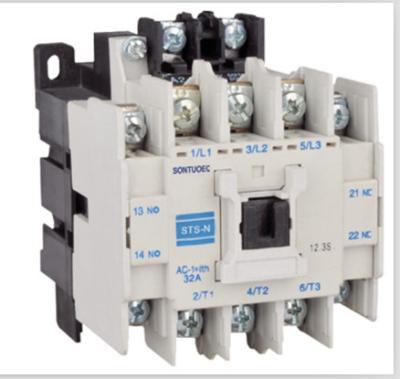 China Fijo instale el contactor electromágnetico 20A en la textura plástica 50Hz en venta