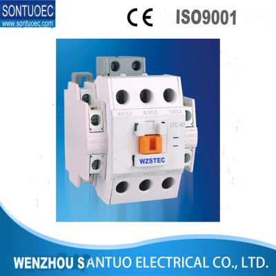 China Weißer elektrischer magnetischer Kontaktgeber 3P/4P 60Hz STC-40 GMC LC1-F zu verkaufen