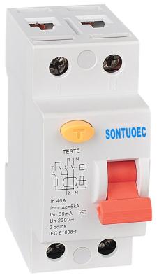 China Disyuntor IEC61008 de la salida de la tierra de Sontuoec RCCB 4 poste en venta