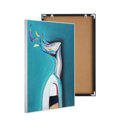 China Simple Popular Metal Photo Frames Aluminum Alloy Photo Frames Small Thin Edge Size To Decorate For Desktop for sale