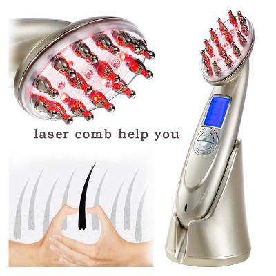 China Creating Color-protecting beauty laser comb to improve hair growth laser hair growth machine treatment hair loss device for sale