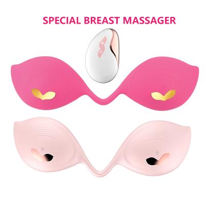 China Skin Tightening Breast Massager Wireless Invisible Silicone Breast Enhancement Massager Electric Breast Beauty for sale