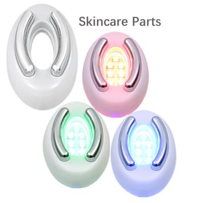 China New LED Anti-Puffiness Light Face And Neck Massager LED Light Portable RF Facial Machine LED Face Therapy for sale