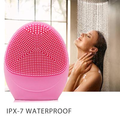 China 2022 Dark Circles Massage Brush Pink Massager Brush Skin Cleaning Skin Massager Silicone Brush for sale