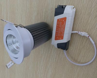 China energy saving COB led ceiling downlight with dimmable led driver for sale