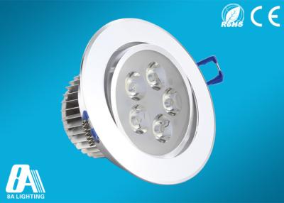 China Long Life 5W Led Ceiling Downlights , Bright LED Recessed Ceiling Lights for sale