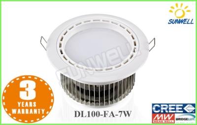 Κίνα Epistar 7 οδηγημένο W ανώτατο όριο downlights IP33/οδηγημένο λουτρό downlights προς πώληση