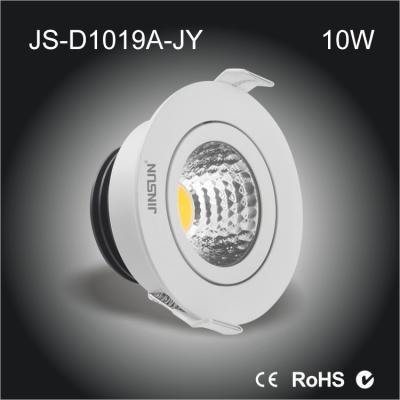 China jingyuan Chip 10W Taiwan führte Decke downlights warmes Weiß 3000K zu verkaufen