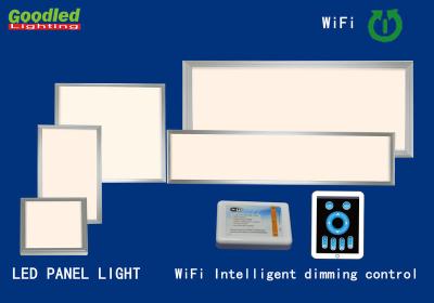 중국 WIFI 학교, 호텔을 위한 지적인 흐리게 하는 LED 편평한 위원회 빛 12W 자연적인 백색 판매용