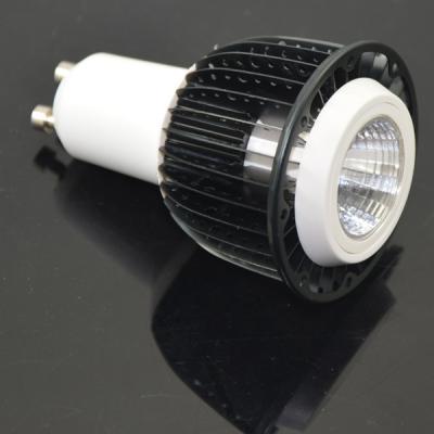 China High Bright 7W Indoor LED Spotlights , RA 90 E27 GU10 LED Spot Light Bulb for sale