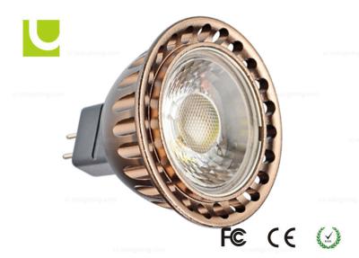 China 3 Watt COB G5.3 12V LED Spotlight Bulbs Mr16 , Recessed IP20 Indoor LED Spot Light for sale