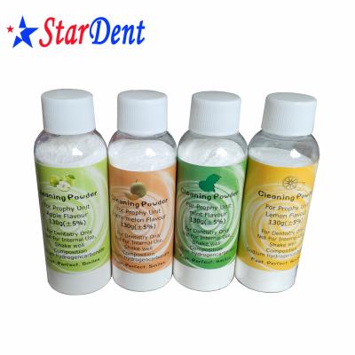 China Competitive Price 4 Flavor Acrylic Dental Teeth Cleaning Powder For Air Prophy Unit for sale