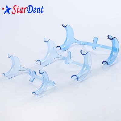 China Disposable Product Dental Regional Dental Clear / Cheek Retractor Mouth Opener Blue Autoclavable Expander for sale