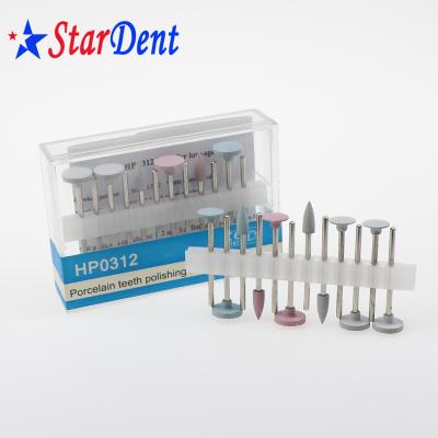 China Dental Area Dental Compound Burs Polishing Kit Curing Light Resin Teeth Polisher for sale