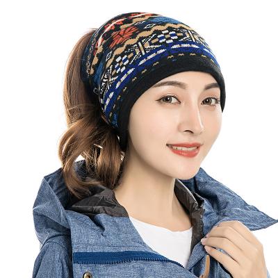 China Keep Warm Multifunctional Outdoor Drawstring Neck Hat Recycling Cold-proof Thickened Warm Mask For Men And Women The Same Style Supports for sale