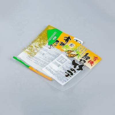 China Safety Customized Small Medium Cheap Clear Plastic Food Packaging Bags With Logo for sale