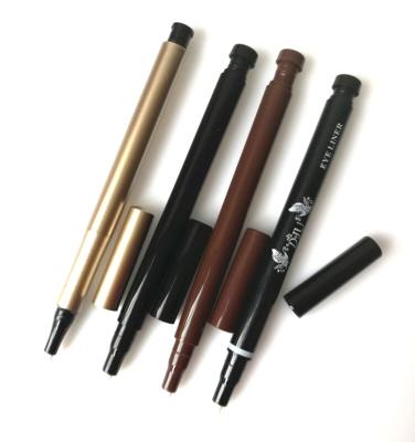 China High Quality Plastic Empty Super Slim Lip Gloss Tube Eyebrow And Eyeliner Tube Pen With Hot Stamping/Silk Screen Printing for sale