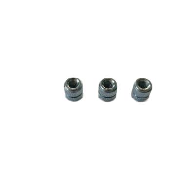 China Retail industry high quality made in China customized two-layer injection knurled nut for sale