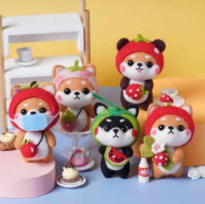 China Lovely Cute Hot Selling Children's Room Decoration Doll Wool Felt Children's Toys for sale