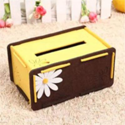 China Minimalist hot selling simple and beautiful paper towel storage box felt drawer folding paper towel storage box for sale