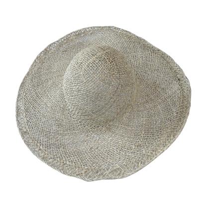 China Striped straw hat body of the straw hat hood straw hat body plant plankton for sale