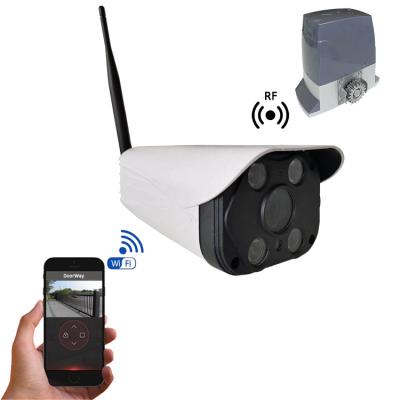 China Modern mobile app linked internet camera with built in gate motor controller for sale