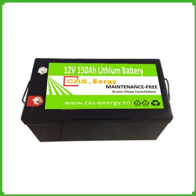 China Deep Cycle Rechargeable LiFePO4 Battery Pack 12V 150Ah for Energy Storages for sale