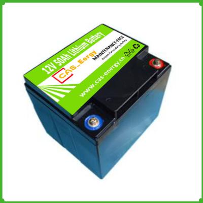 China 12.8v Rechargeable lifepo4 battery 12v 50ah lithium for solar power system 12v 50Ah for sale