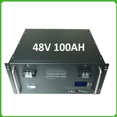 China Telecom base Smart UPS battery lifePO4 battery pack 48V 100Ah  with 485/232 for sale