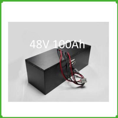 China Electric scooter battery 48v 100ah lithium ion batteries pack rechargeable for solar for sale