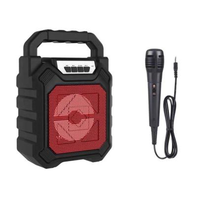 China Handheld outdoor BT is portable and lightweight 668 microphone radio 668 wired speakers for sale