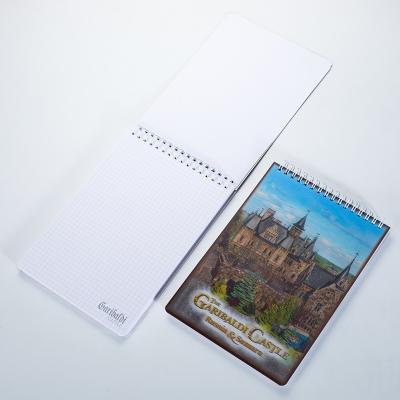 China Eco-friendly Paper Customized 3D Paper Eco-friendly Notebook 3D Lenticular Effect Deep Lenticular Pattern 3D Notebook for sale