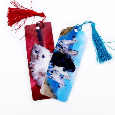 China Cute Europe Europe designs on 3d lenticular printing bookmark for sale