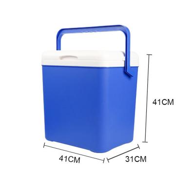 China PCFCOOL insulated 26L customized portable plastic table top ice cooler box for camping for sale