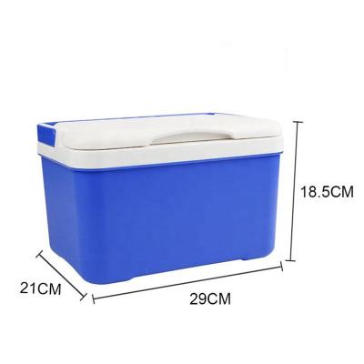 China PCFCOOL Portable Mini EPS Insulated Food Cooler Box For Outdoor Car Cooler Box Cooler for sale