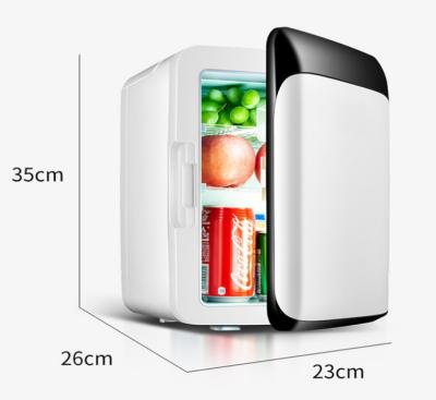 China Good Good Quality DC12V AC220V Mini Fridge For Makeup 10L Office Desktop Mini Fridge Refrigerator from CeeinAuto for sale