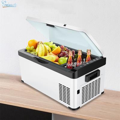 China Good CeeinAuto High Efficiency 12 v DC Small Freezer AC220V Micro Portable Freezer Compressor Fridge Large Refrigerator for sale