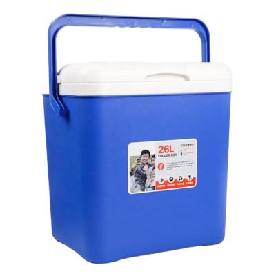 China PCFCOOL Insulated 26L Customized Portable Fish Cooler Box Plastic OEM For Camping for sale