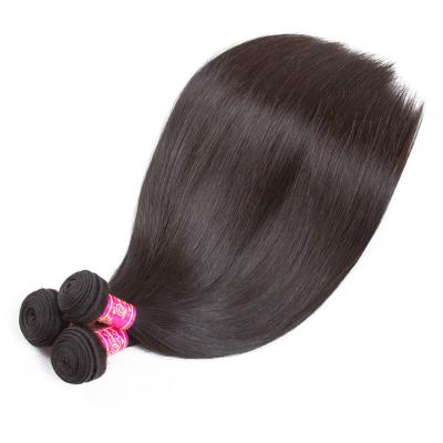 China Wholesale Silky Straight Wave Hair Products In Stock Brazilian Virgin Hair Straight Hair Cuticle Aligned Bundles for sale