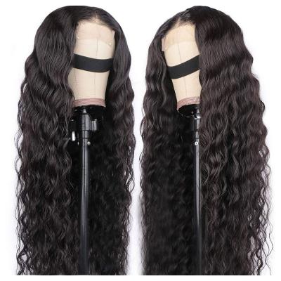 China 2022 Human Hair 13*6 Deep Wave 100% Human Hair Full Lace Front Wig Popular Deep Hair Wigs 13*6 for sale