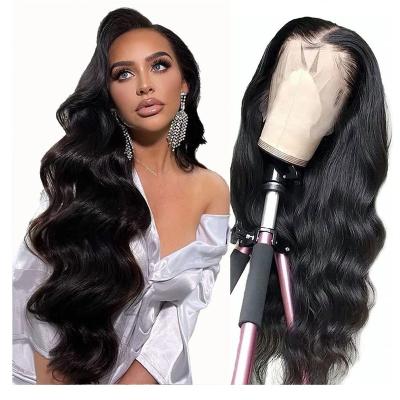 China Fashion design 13*6 headband wig lace of the factory wholesale price body wave real full hair wig lace frontal wigs for sale