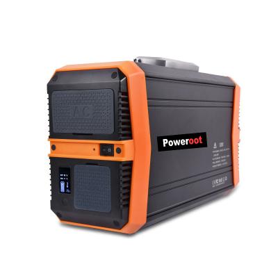 China 1000W Solar Power Generator Portable Lithium Sine Wave Power Station Wireless Charging Pure Battery For Camping for sale