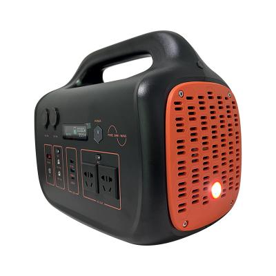 China Radio charging 2022 wholesale NEW mobile phone 600w laptop generator camping portable power station 202187mah 600w lifepo4 for sale