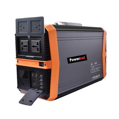 China Wholesale 110v 220v Cordless Charging 300 Watt Portable Lithium Power Station Solar Generator For Camping Traveling Fishing for sale