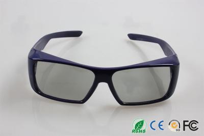 China Adult Lady Circular Polarized 3D Glasses PC Frame For Imax Movies for sale